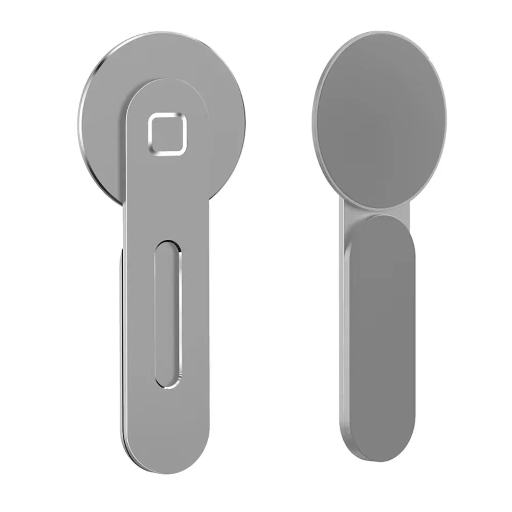 Metal Expansion Phone Stand for Laptop and Tesla Vehicles - Magnetic Folding Phone Holder with 15W Fast Charger-ZEXO 