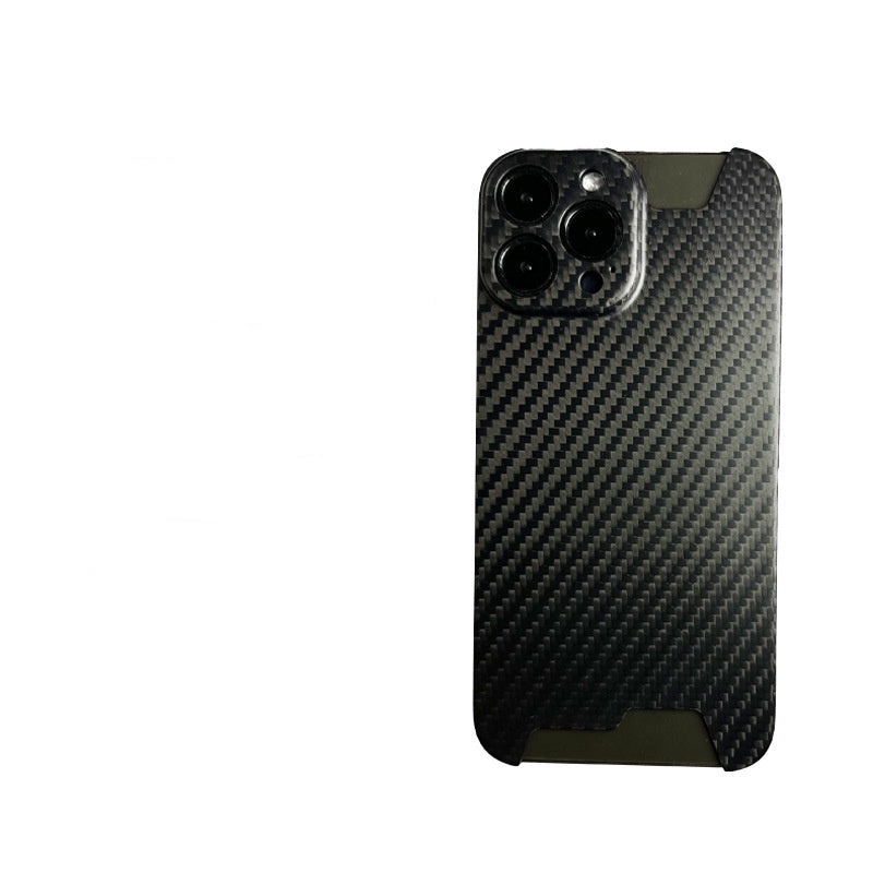 Forged Pattern Carbon Fiber Phone Shell - 3K fine pore dullness / IPhone13