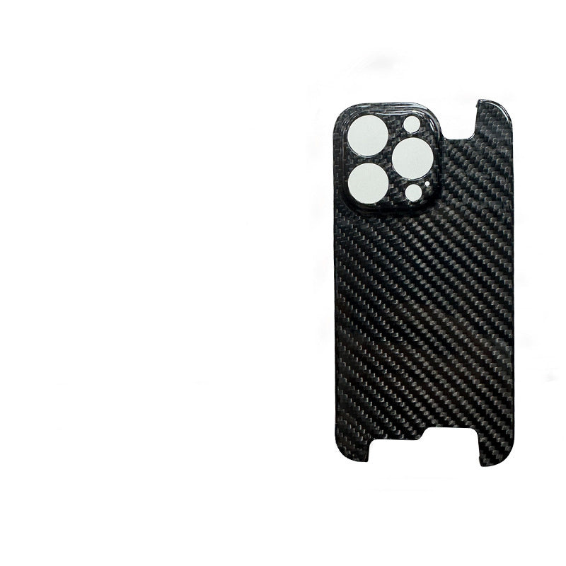 Forged Pattern Carbon Fiber Phone Shell - 3K Precision Hole Brightness / IPhone 16 Pro